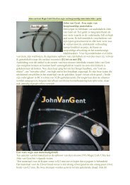 John van Gent . Een orgie van hoogwaardige materialen. Ontwerper ...