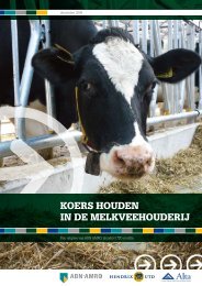 KOERS HOUDEN IN DE MELKVEEHOUDERIJ - boerentaal.nl