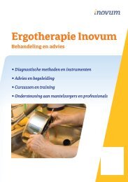 Ergotherapie Productengids - Inovum