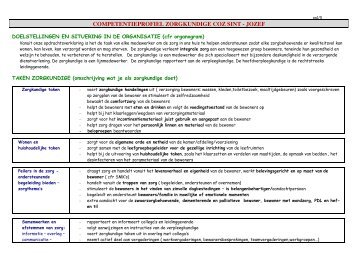 Zorgkundige - Competentiemanagement in de social profit