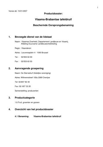 Vlaams-Brabantse tafeldruif (PDF) - Landbouw en Visserij