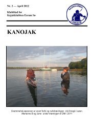 Nr. 2 - april 2012 - Kajakklubben Esrum Sø