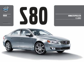 S80 HINNASTO/PRISLISTA 1.5.2013 VOLVO - Nitro