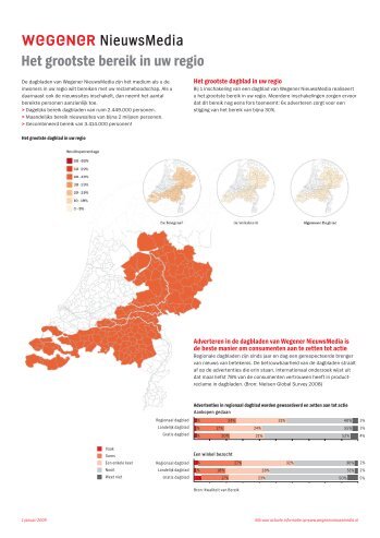 Het grootste bereik in uw regio - Wegener Media