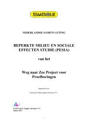 van het Weg naar Zee Project voor Proefboringen - Staatsolie