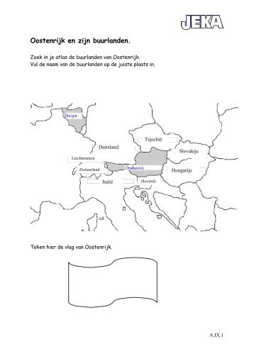 Oostenrijk en zijn buurlanden - Jeka