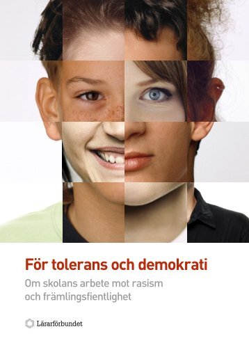 För tolerans och demokrati - Lärarförbundet