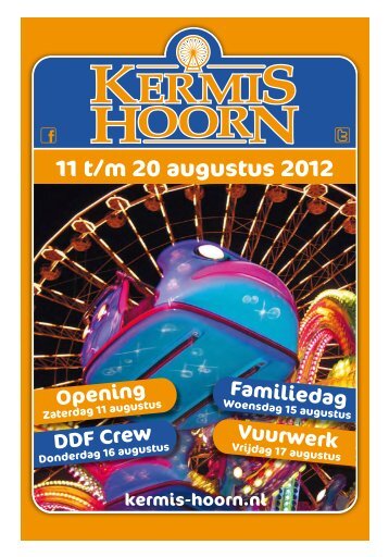 Kermiskrant 2012. - Kermis Hoorn