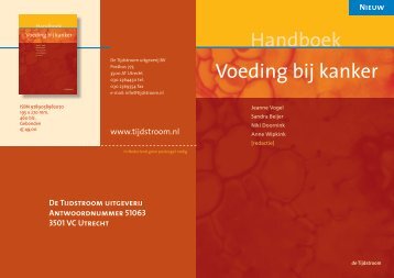 Nieuw handboek 'voeding bij kanker' - Gerionne