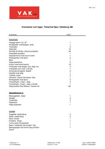 Produktblad - ladda ner pdf - Netauktion