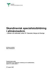 Skandinavisk specialistutbildning i allmänmedicin