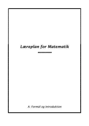 Matematik - Inerisaavik