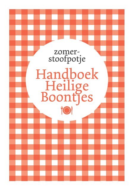 Handboek Heilige Boontjes - KMKG