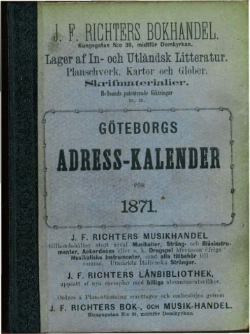Adresskalander 1871