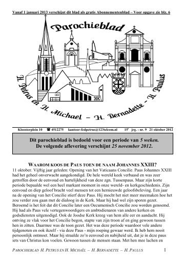 uitgave 15-9 - RK Kerken en Parochies Sittard