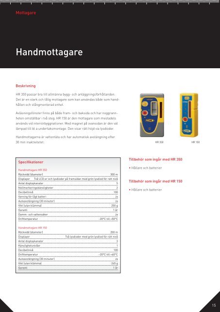 Produktkatalog - Mätcenter