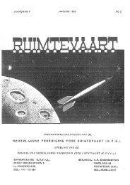 pdf (3.6 Mb) - Nederlandse Vereniging voor Ruimtevaart