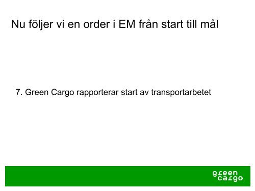 vagn - Green Cargo