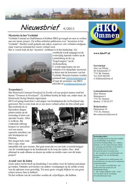 Ommezien nummer 4 - Historische Kring Ommen