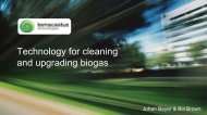 Cleaning and Upgrading Biogas - Business Region Göteborg