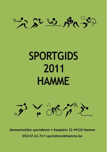 deze sportgids - Gemeente Hamme