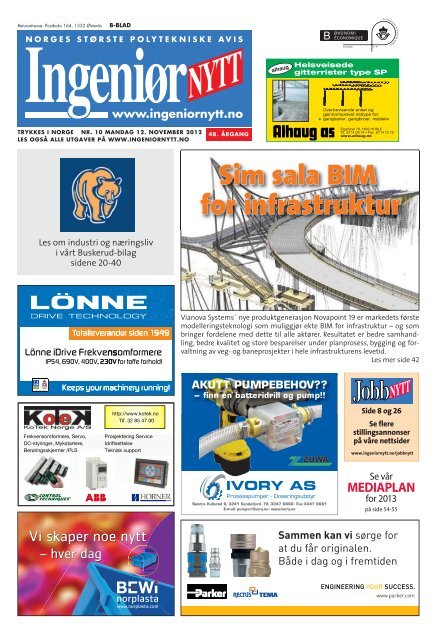 2012-10 IN web.pdf - Ingeniørnytt
