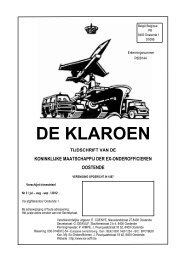 De Klaroen 2012/3 lezen - Ex OOffr