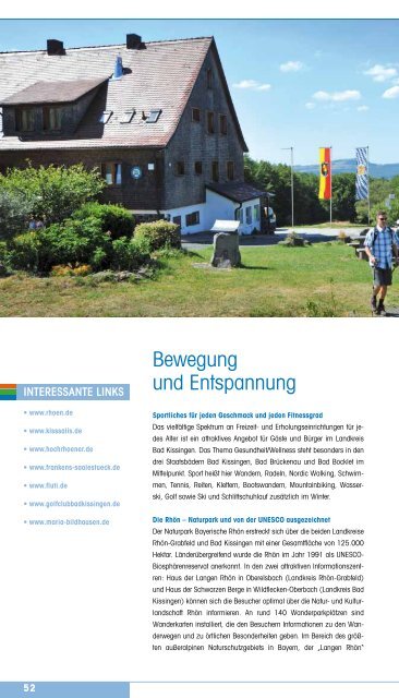 Wirtschaftsbroschüre Landkreis Bad Kissingen