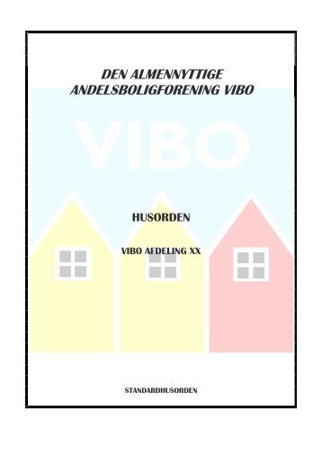 Standardhusorden - Vibo