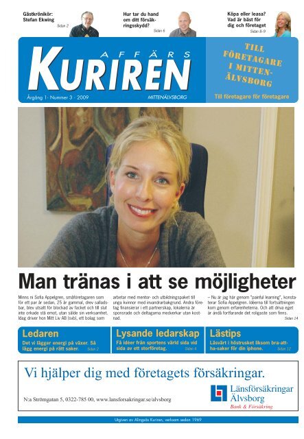 Man tränas i att se möjligheter - Affärs Kuriren