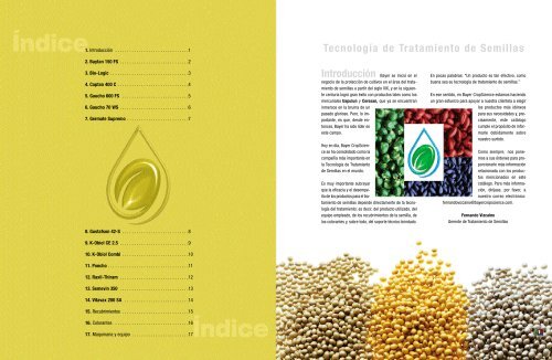 CATALOGOS SEMILLAS - Bayer CropScience Mexico