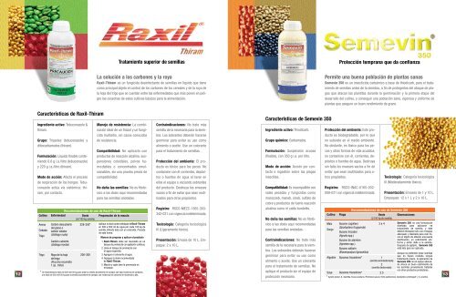 CATALOGOS SEMILLAS - Bayer CropScience Mexico