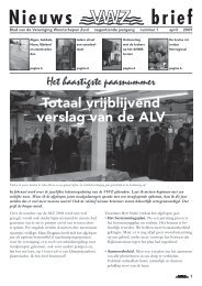 Nieuws brief - VWZ Amsterdam