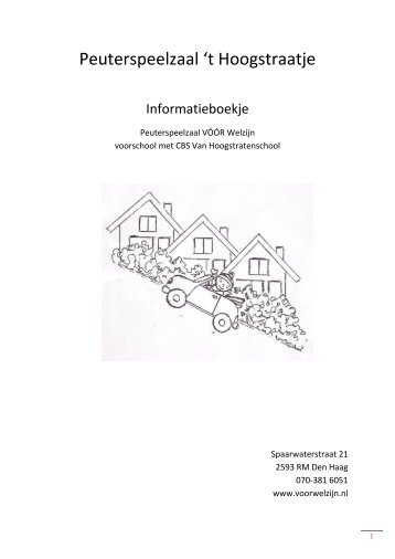 Peuterspeelzaal 't Hoogstraatje - Welzijn Haagse Hout