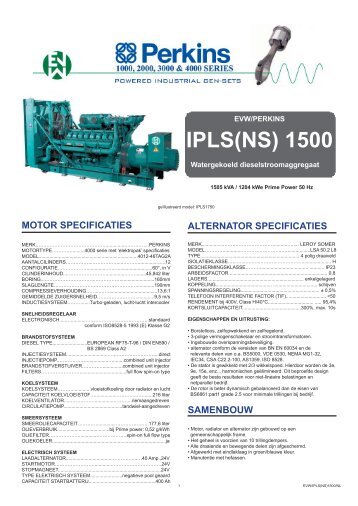 IPLS(NS) 1500 - E. Van Wingen NV