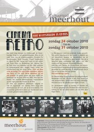 Cultuurraad - Meerhout