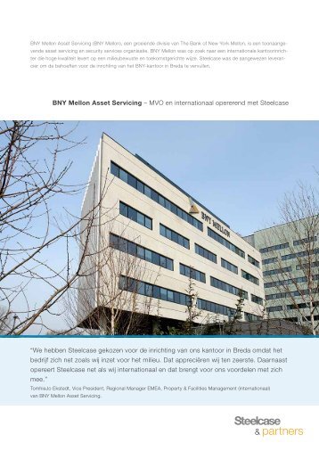 BNY Mellon Asset Servicing – MVO en internationaal ... - Steelcase