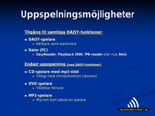 Välkommen till DAISY-utbildning - GR