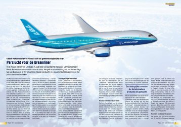 Perslucht voor de Dreamliner - Kaeser Kompressoren