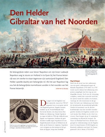 Den Helder Gibraltar van het Noorden - if then is now