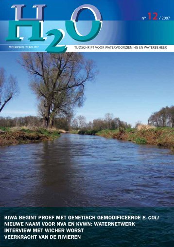 Vakblad H2O nummer 12 / juni 2007 - H2O - Tijdschrift voor ...