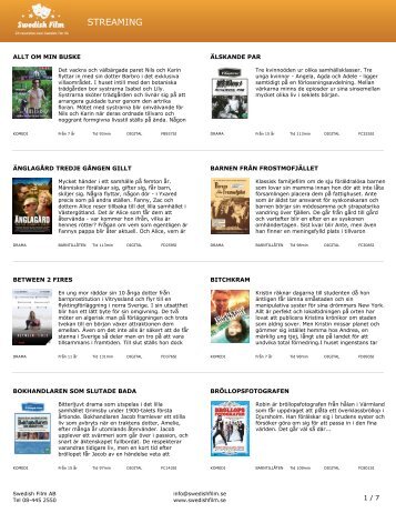 Swedish Film Search PDF