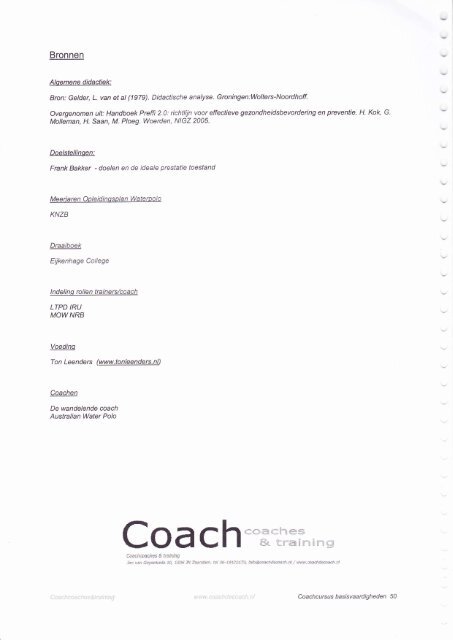 CoachCoaches&Training