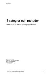 Strategier och metoder - Predictum