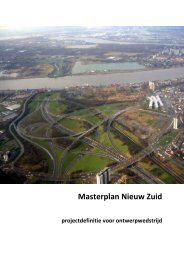 Masterplan Nieuw Zuid Projectdefinitie - AG Stadsplanning Antwerpen