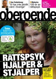 Rättspsyk hjälper & stjälper - RFHL