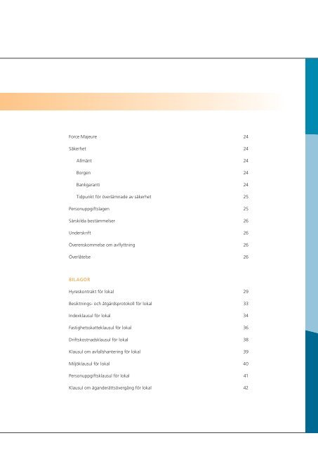 Standardavtal för hyror 2009.pdf - Svensk Handel