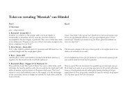 Tekst en vertaling 'Messiah' van Händel