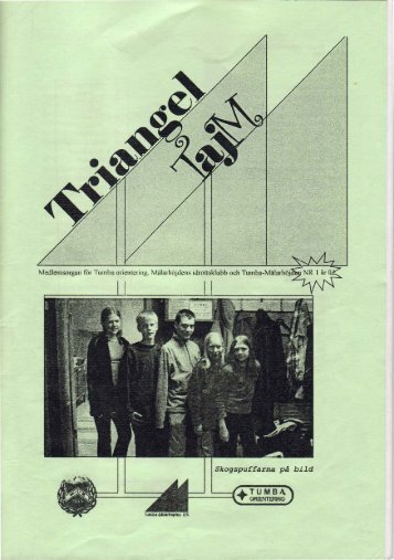 TriangelTajm 2001 nr 1 - Tumba-Mälarhöjden OK