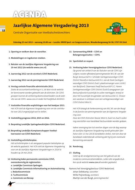 Jaargang 81 | Nummer 2 | April 2013 - COVS
